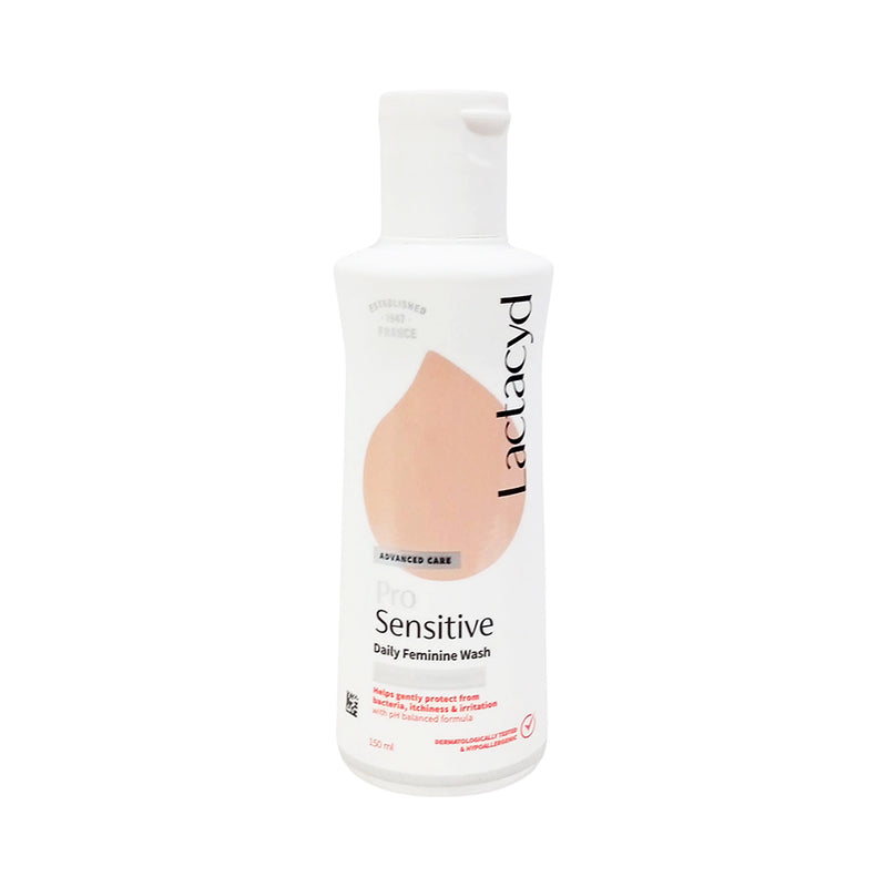 LACTACYD FEMININE WASH PRO SENSITIVE 150ML