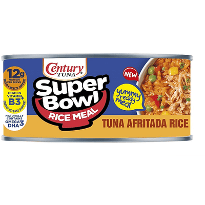 CENTURY TUNA SUPERBOWL AFRITADA RICE MEAL 180G