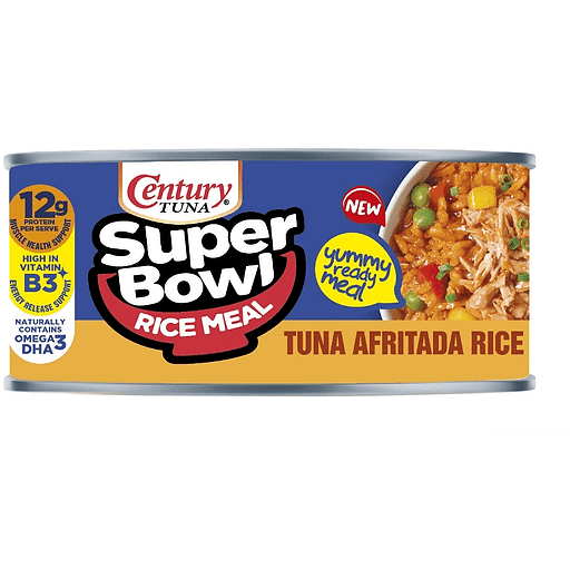 CENTURY TUNA SUPERBOWL AFRITADA RICE MEAL 180G