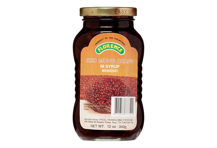 FLORENCE MUNGGO BEANS RED 12OZ.