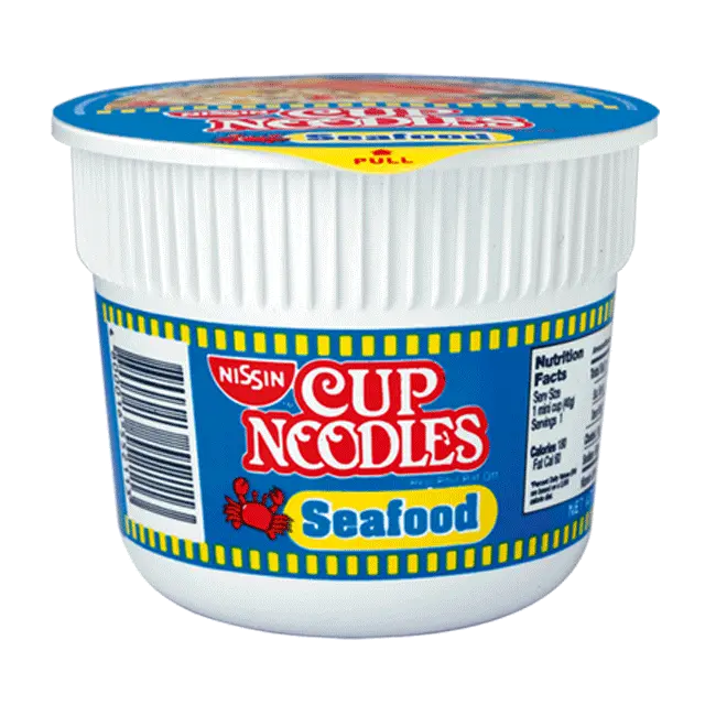 NISSIN MINI CUP NOODLES SEAFOOD 40G
