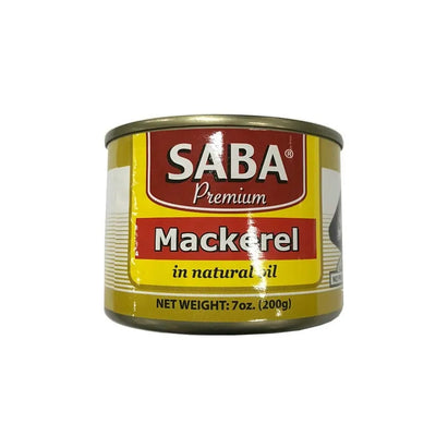 SABA MACKEREL IN NATURAL OIL PREMIUM 200G