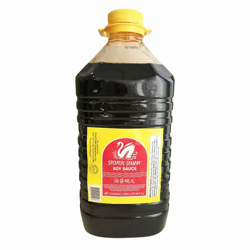 SILVER SWAN SOY SAUCE PLASTIC 3785ML