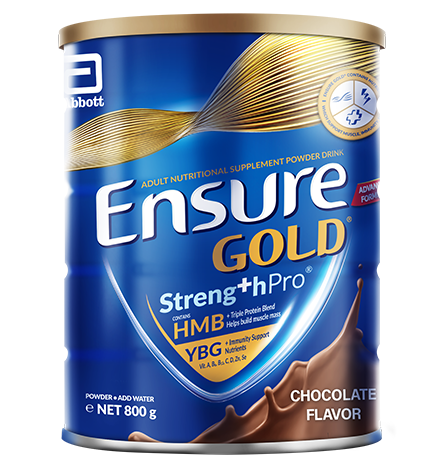 ENSURE MILK GOLD CHOCOLATE CAN 800G