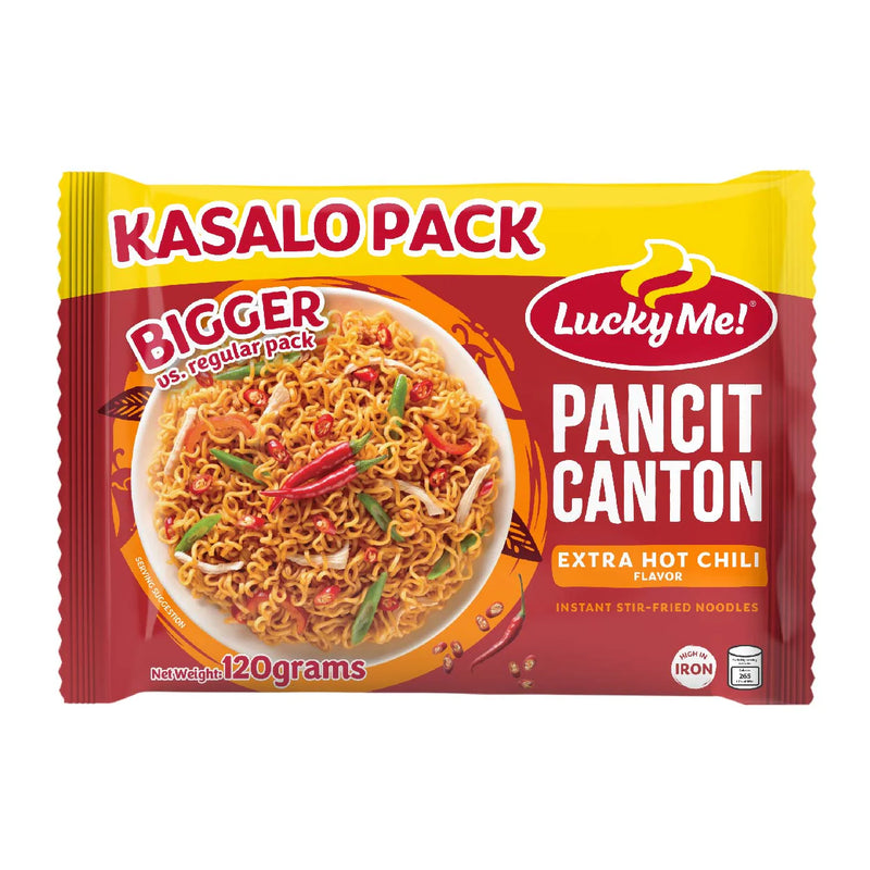LUCKY ME INSTANT PANCIT CANTON HOT CHILI 120G