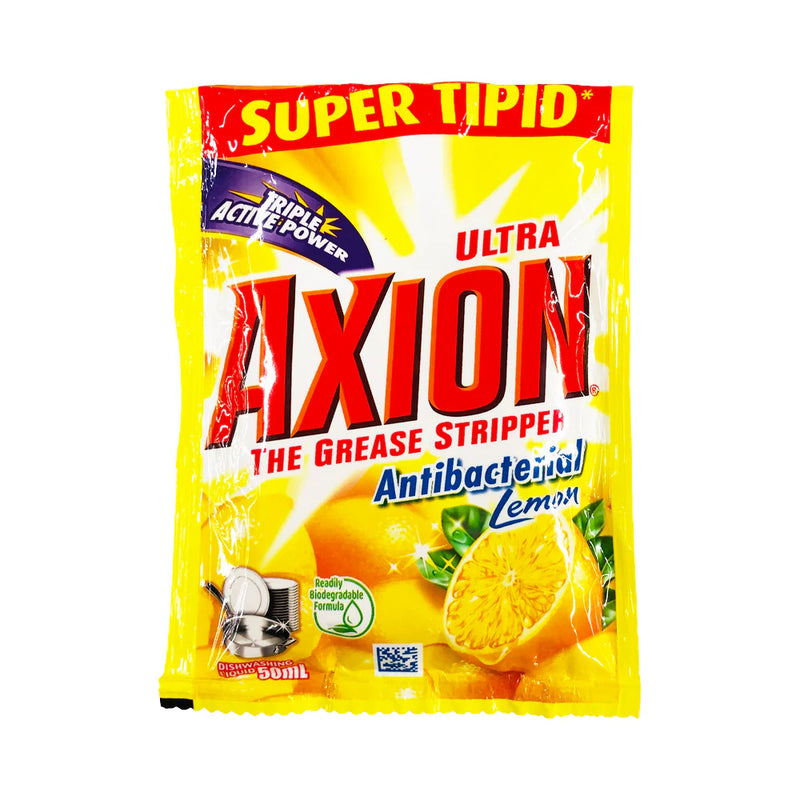 AXION DISHWASHING LIQUID LEMON 50ML