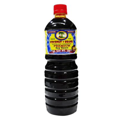 COCONUT SOY SAUCE PLASTIC 1L