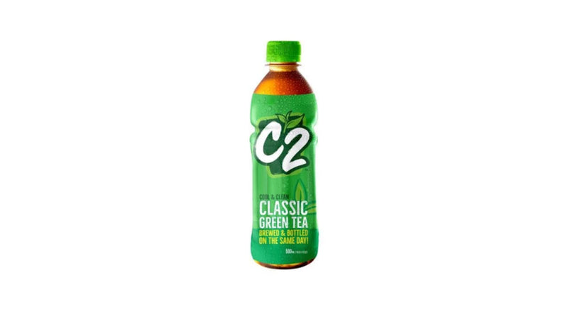 C2 GREEN TEA PLAIN 455ML