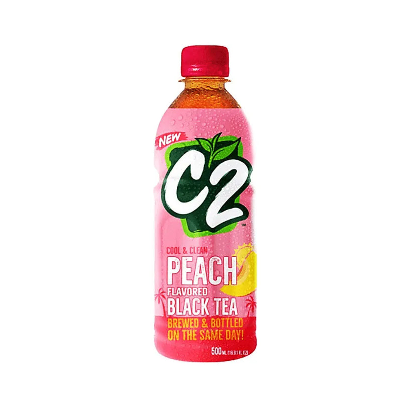 C2 BLACK TEA PEACH 500ML(455ML)