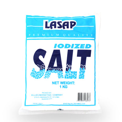 LASAP IODIZED SALT 1KG