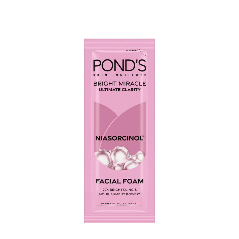 POND'S FACIAL FOAM BRIGHT MIRACLE ULTIMATE CLARITY10G