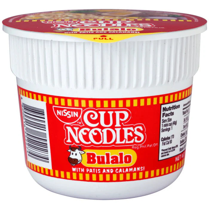 NISSIN MINI CUP NOODLES BULALO 40G
