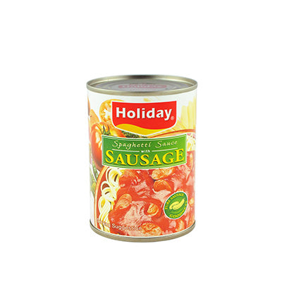 HOLIDAY SPAGHETTI SAUCE W/SAUSAGE 380G