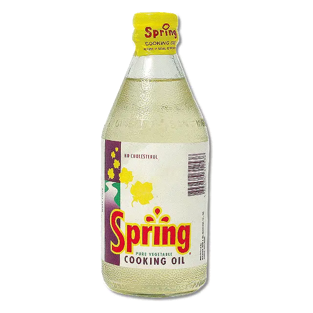 SPRING COOKING OIL GIN GLASS 314G (348ML)
