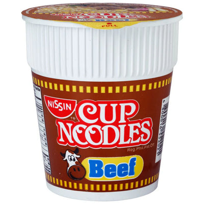 NISSIN CUP NOODLES BEEF 60G