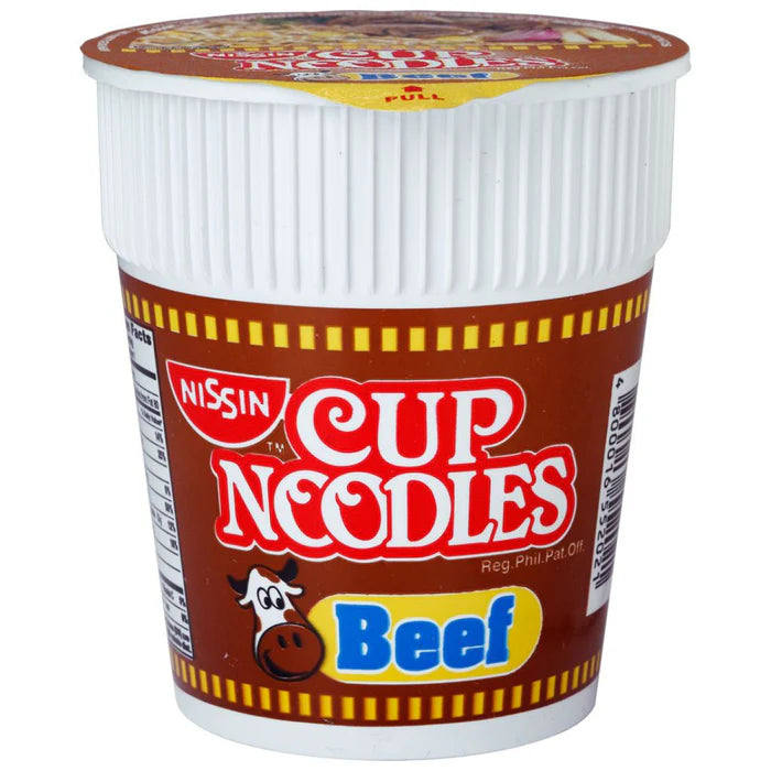 NISSIN CUP NOODLES BEEF 60G