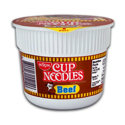 NISSIN MINI CUP NOODLES BEEF 40G