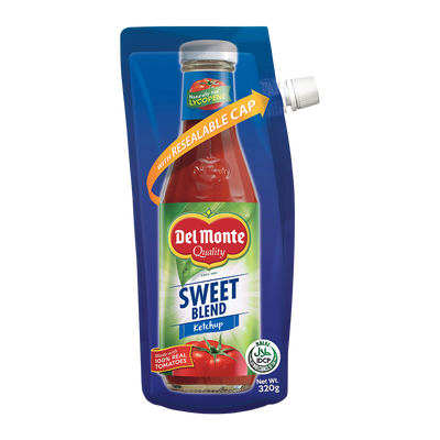 DEL MONTE KETCHUP TOMATO SWEET SPOUT 320G