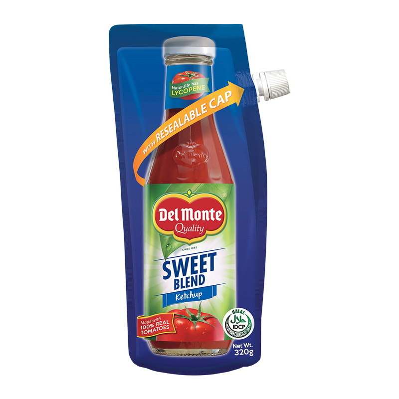 DEL MONTE KETCHUP TOMATO SWEET SPOUT 320G