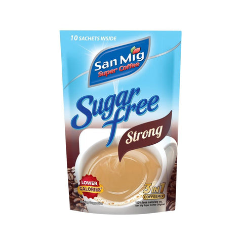 SAN MIG COFFEE STRONG SUGARFREE (STRIPS) 9G