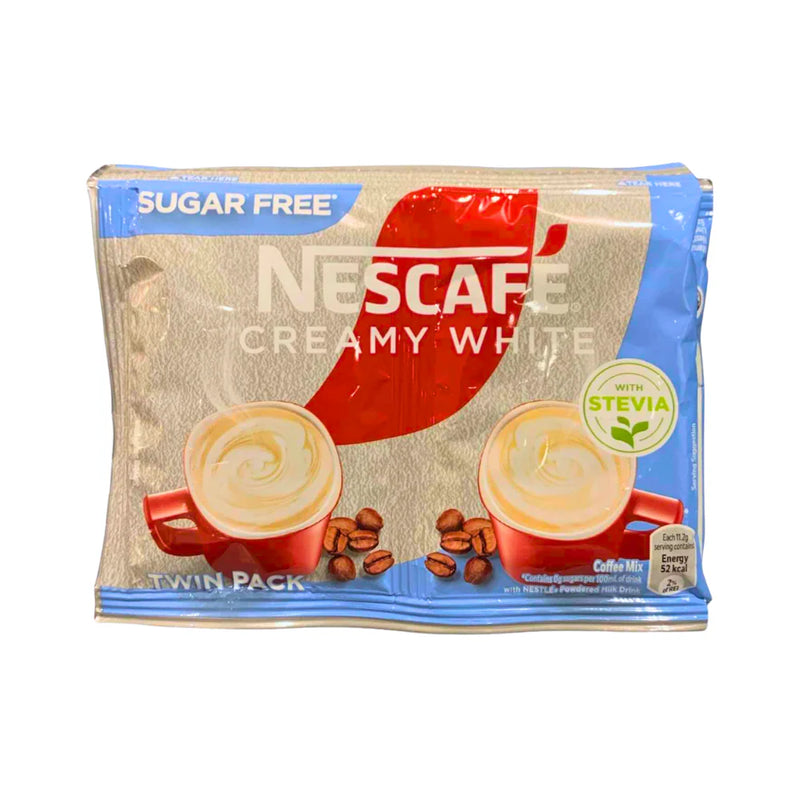 NESCAFE COFFEE CREAMY WHITE TWIN SUGAR FREE 22.4G