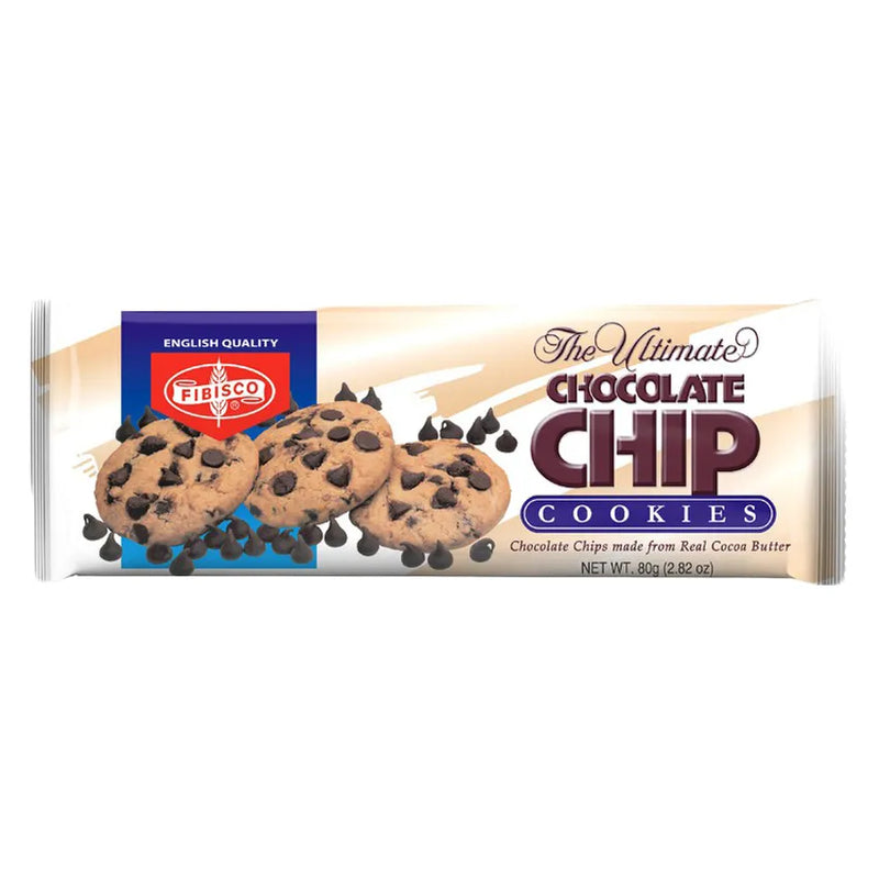 FIBISCO CHOCOLATE CHIP COOKIES 80G