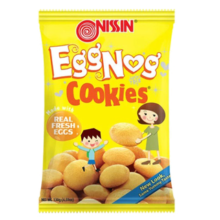 NISSIN EGGNOG COOKIES 130G