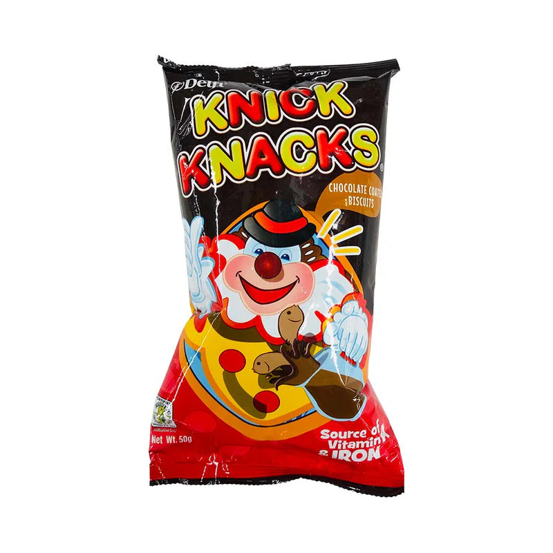KNICK KNACKS CHOCOLATE 50G