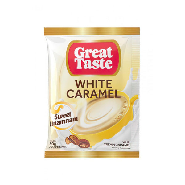 GREAT TASTE COFFEE WHITE CARAMEL HNG 30G
