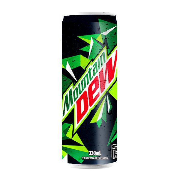 MOUNTAIN DEW IN CAN (SLEEK) 320ML
