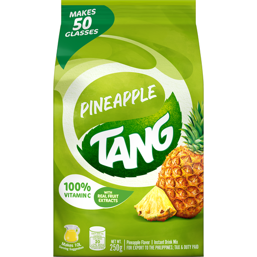 TANG POWDER JUICE PINEAPPLE 250G