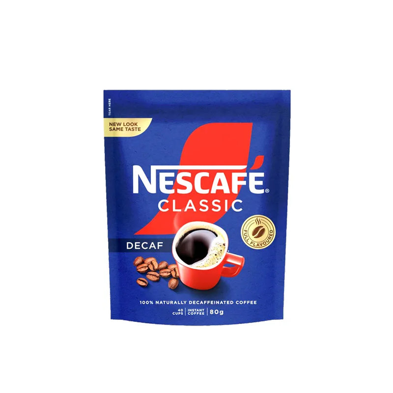 NESCAFE COFFEE DECAF REFILL RESEALABLE 80G