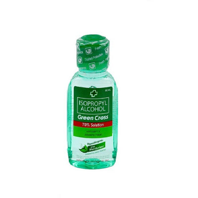 GREEN CROSS ALCOHOL 70% W/ MOISTURIZER 60ML