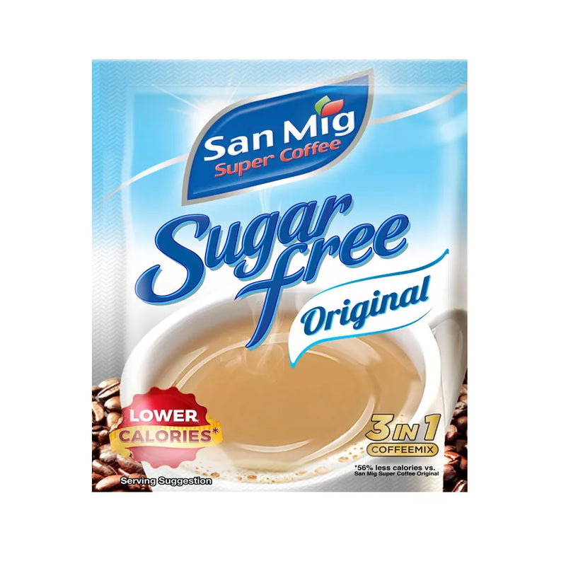 SAN MIG COFFEE ORIGINAL SUGARFREE (STRIPS) 7G