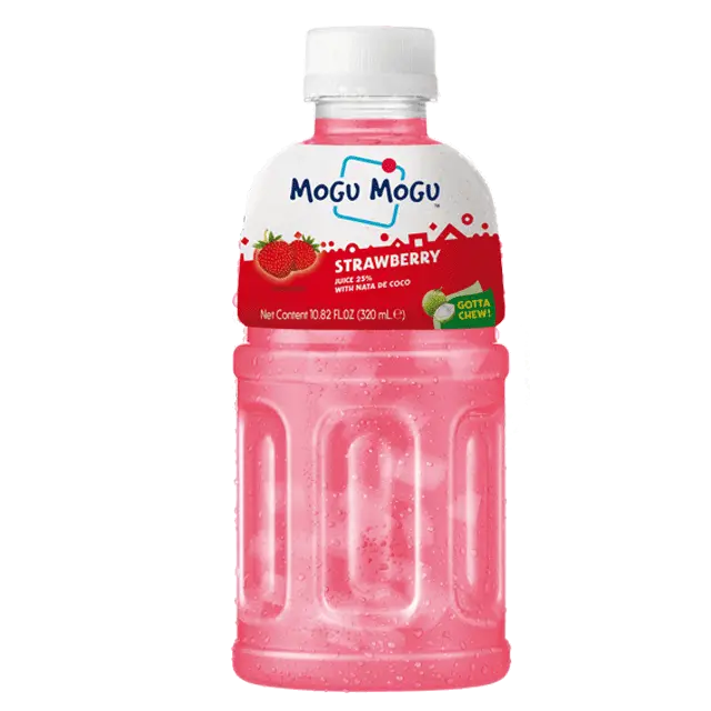 MOGU MOGU NATA DE COCO JUICE STRAWBERRY 320ML