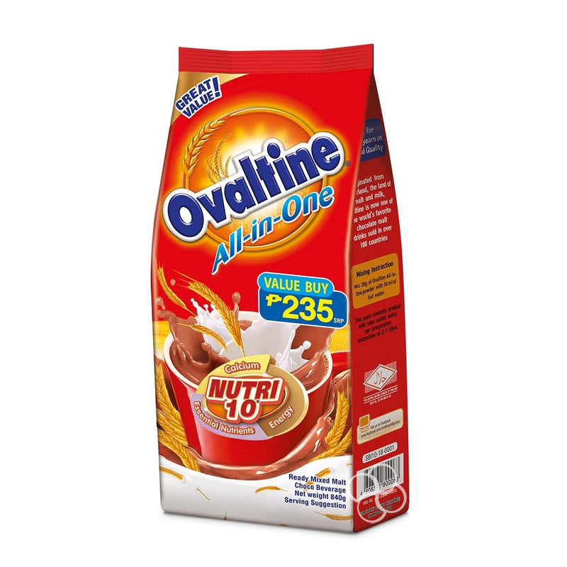 OVALTINE ALL-IN-ONE CHOCO DRINK 840G