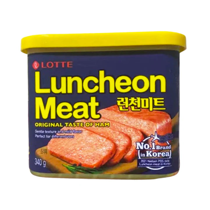 LOTTE FOODS LUNCHEON MEAT PORK 340G