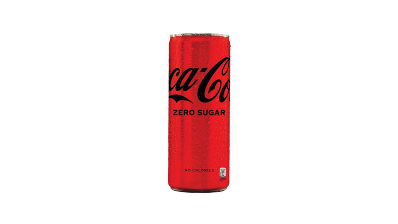 COKE ZERO IN CAN (SLIM) 320ML