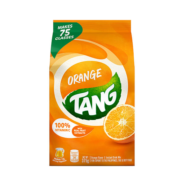 TANG POWDER JUICE ORANGE 375G