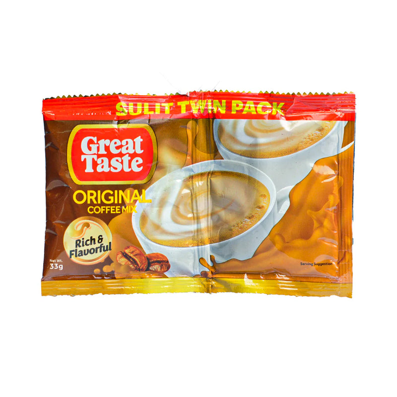GREAT TASTE COFFEE ORIGINAL TWIN 33G