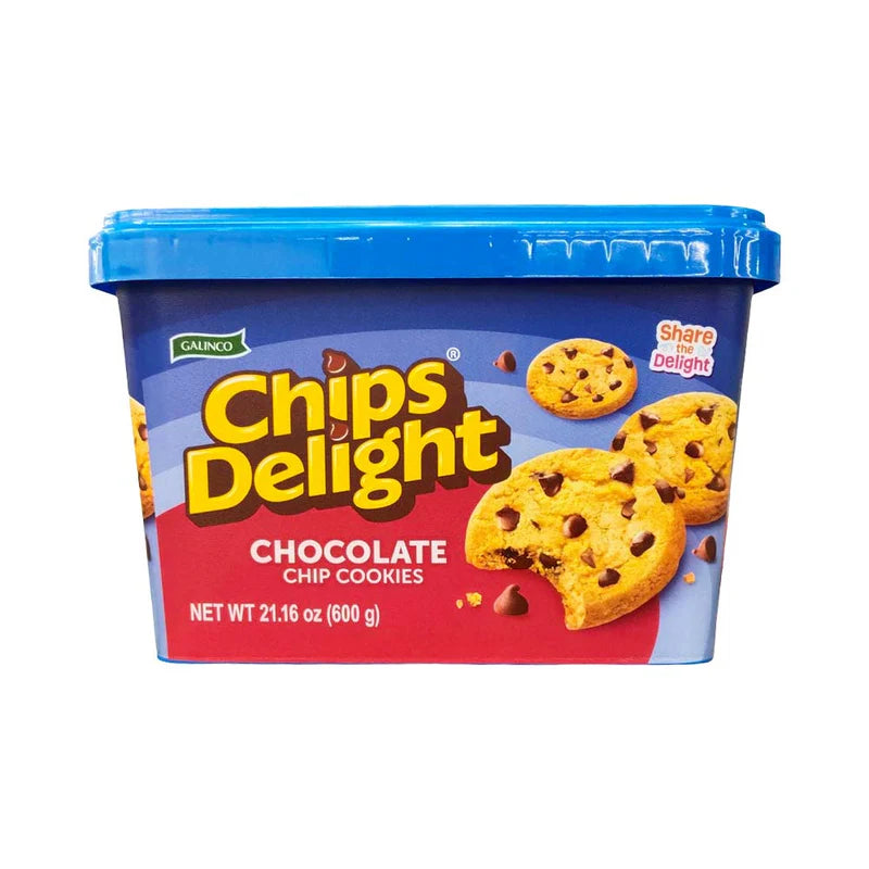 CHIPS DELIGHT CHOCOLATE CHIP TUB 600G