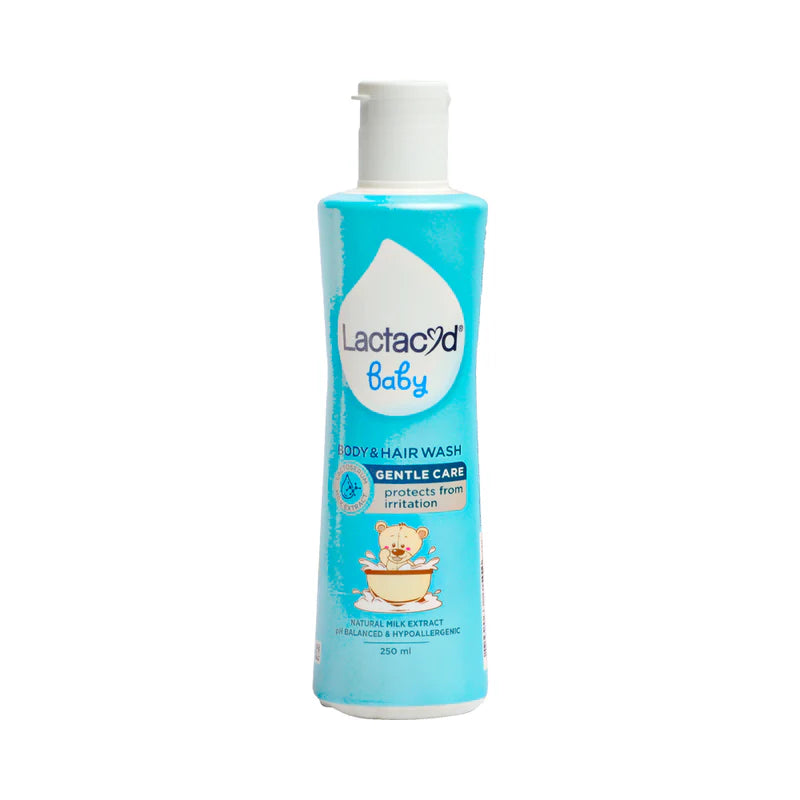 LACTACYD BABY BATH GENTLE CARE BLUE 250ML