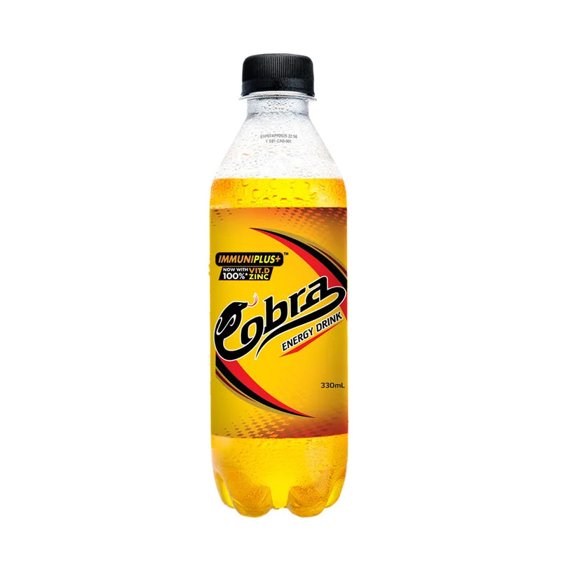 COBRA ENERGY DRINK PET BOTTLE 330ML