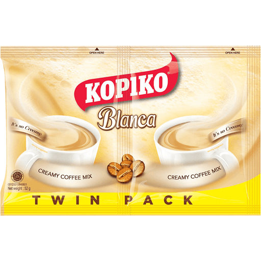 KOPIKO COFFEE BLANCA TWIN 52G (40G)-P
