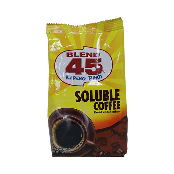 BLEND 45 SOLUBLE COFFEE 100G