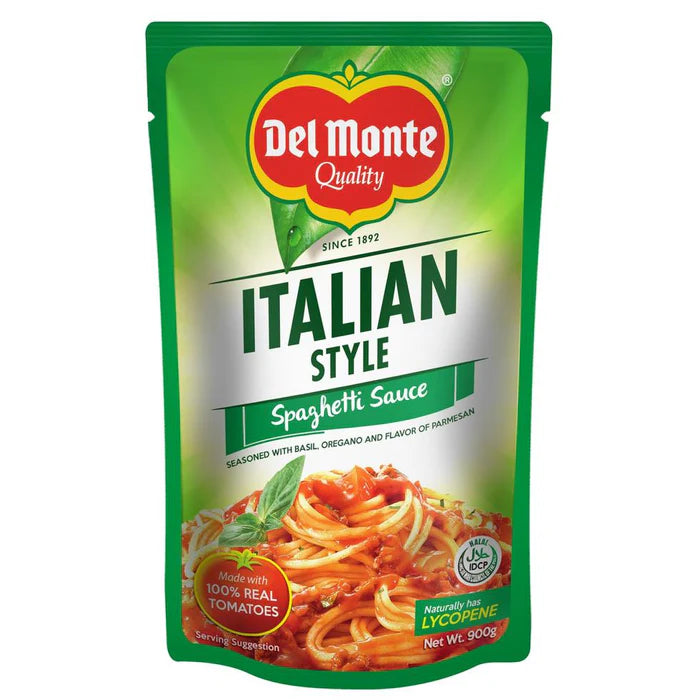 DEL MONTE SPAGHETTI SAUCE ITALIAN 900G