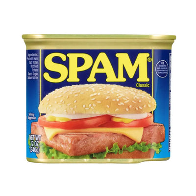 SPAM LUNCHEON MEAT REGULAR 12OZ.