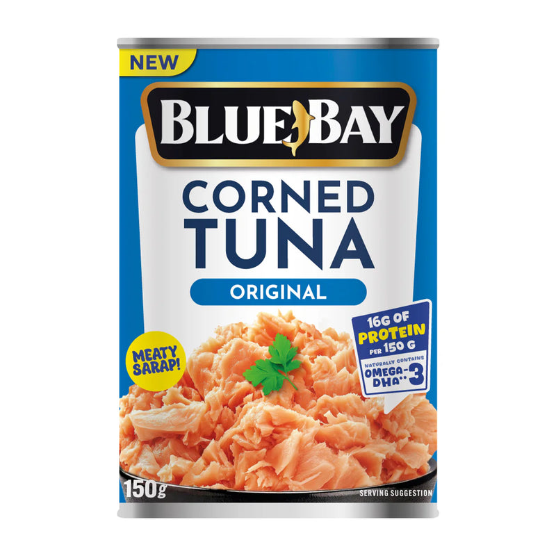 BLUE BAY CORNED TUNA ORIGINAL 150G