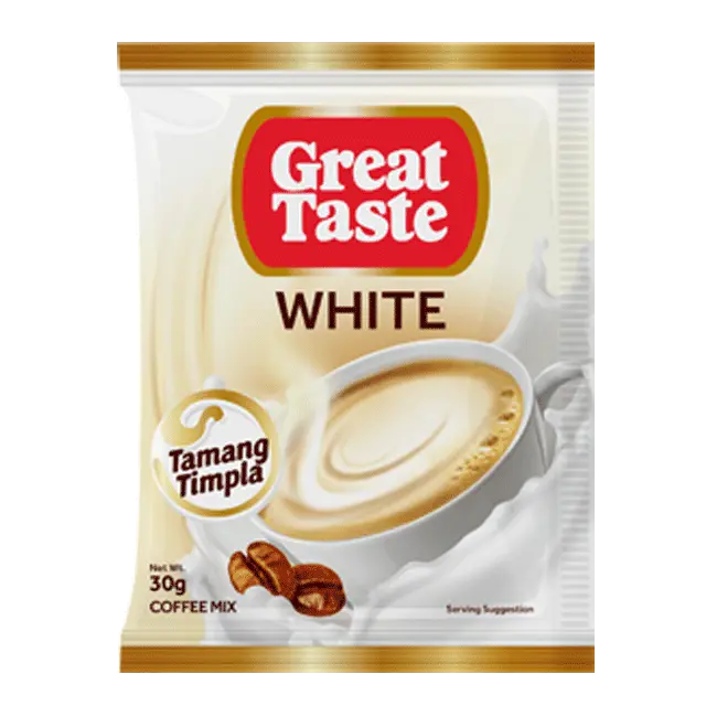GREAT TASTE COFFEE WHITE HANGER 30G