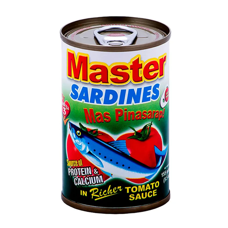 MASTER SARDINES GREEN EASY OPEN 155G